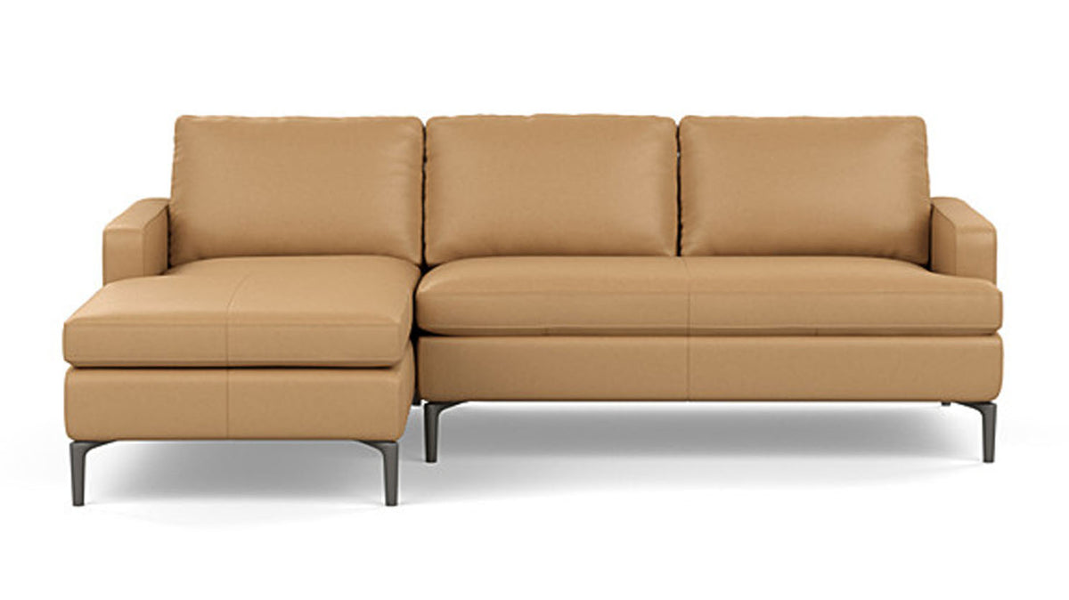eve 2-piece sectional - leather