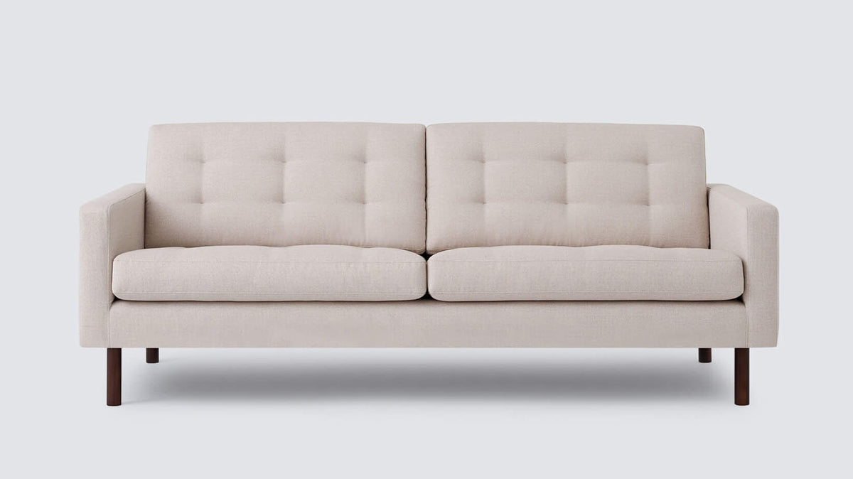 joan 83" sofa (tufted) - fabric