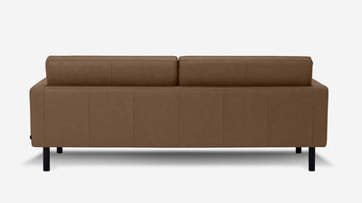 joan 83" sofa (plain) - leather