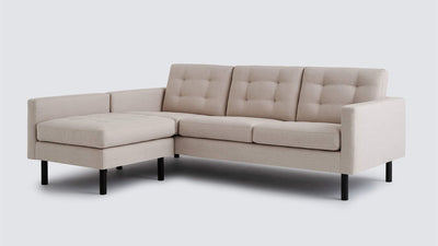 joan 2-piece sectional - leather