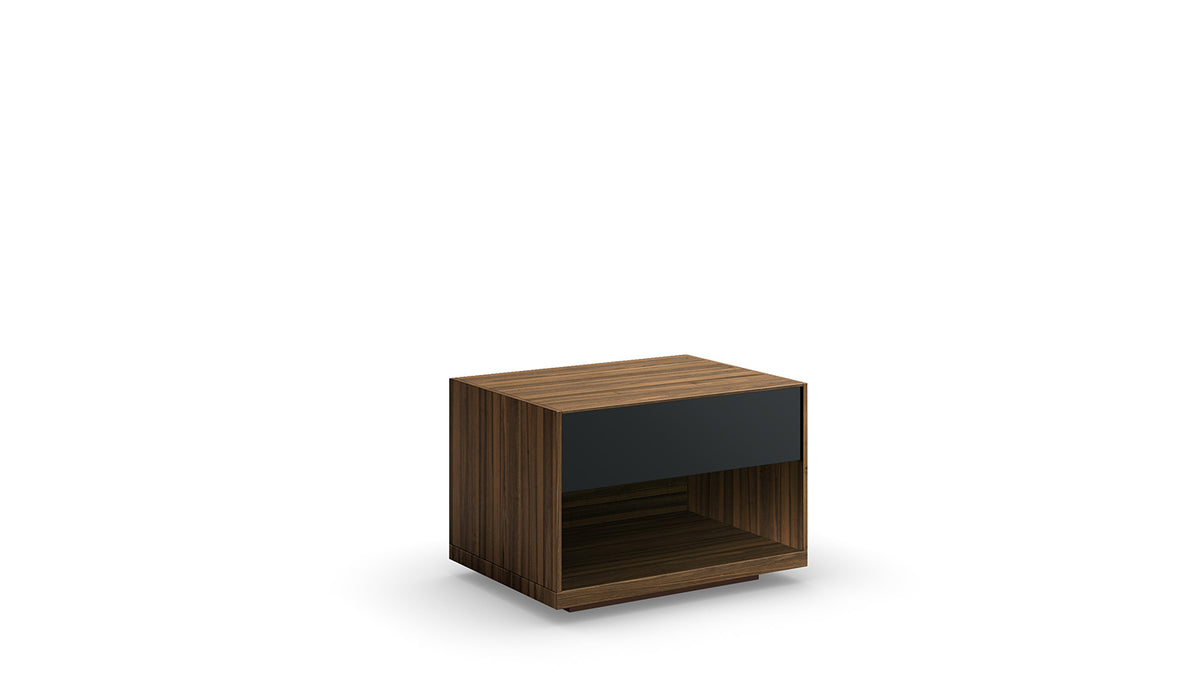 mimosa 1 drawer nightstand (glass drawer front)
