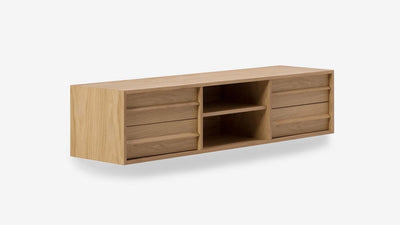 marcel 65" floating media unit