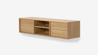 marcel 65" floating media unit