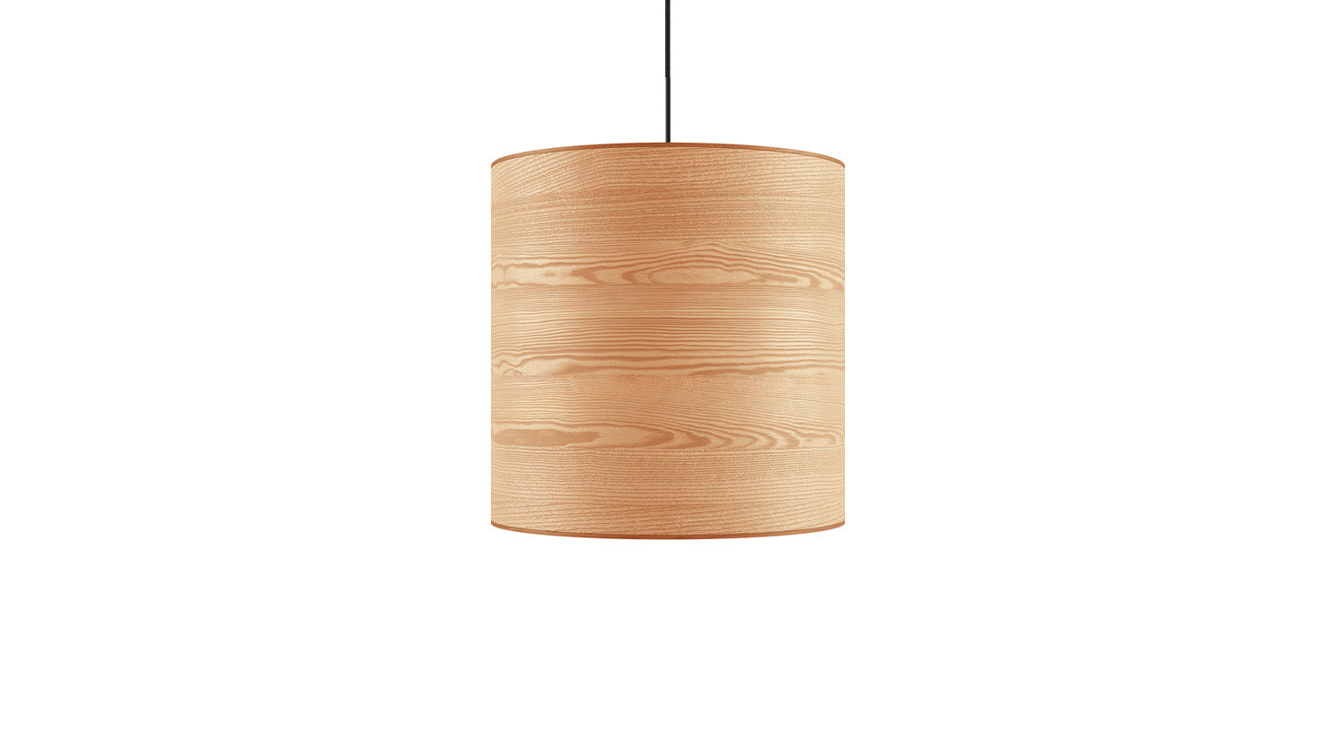 slimline pendant lamp (small/white) - urbane EQ3