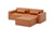 mix modular 3-piece sectional