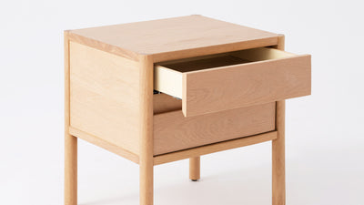 monarch 2 drawer nightstand