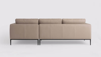 oma 2-piece sectional - leather