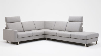 oskar 2-piece sectional - fabric