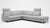 oskar 2-piece sectional - fabric
