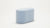 oval ottoman - fabric