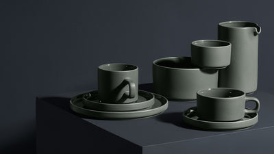 pilar coffee cup with saucer