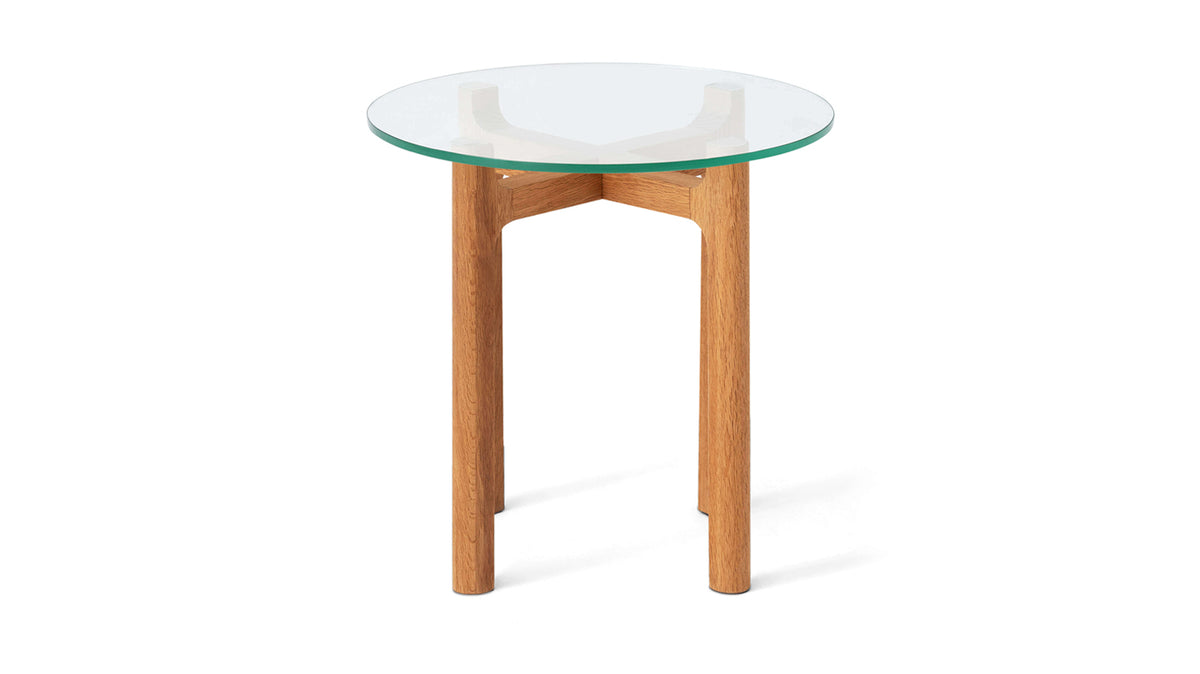 place round end table