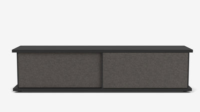 plank 65" low media unit