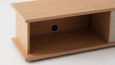 plank 65" low media unit