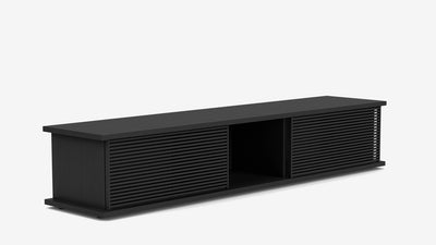 plank 83" low media unit