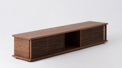 plank 83" low media unit