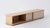 plank 83" low media unit