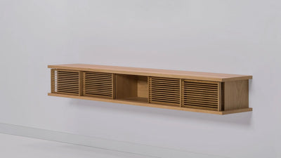 plank 83" wall shelf