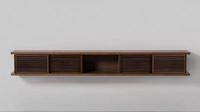 plank 83" wall shelf