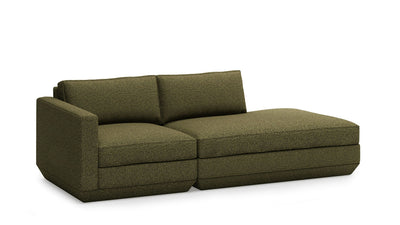 podium 2-piece sectional