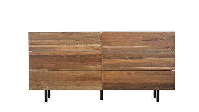 reclaimed teak double dresser