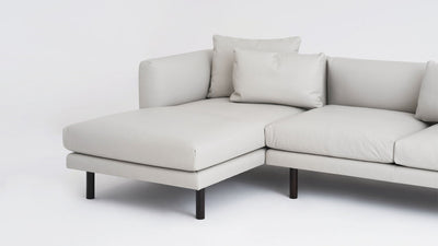 replay 2-piece sectional - leather