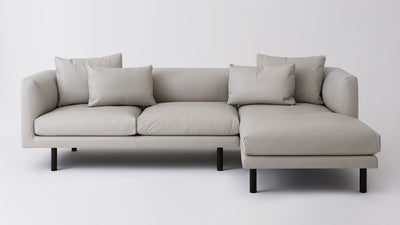 replay 2-piece sectional - leather