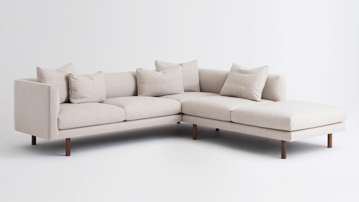 replay 2-piece sectional - fabric