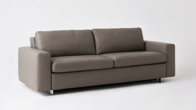reva sleeper sofa - leather