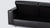 reva storage loveseat - leather