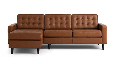 reverie 2-piece sectional - leather