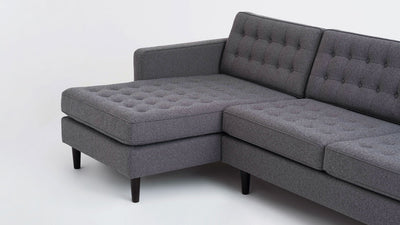 reverie 2-piece sectional - fabric