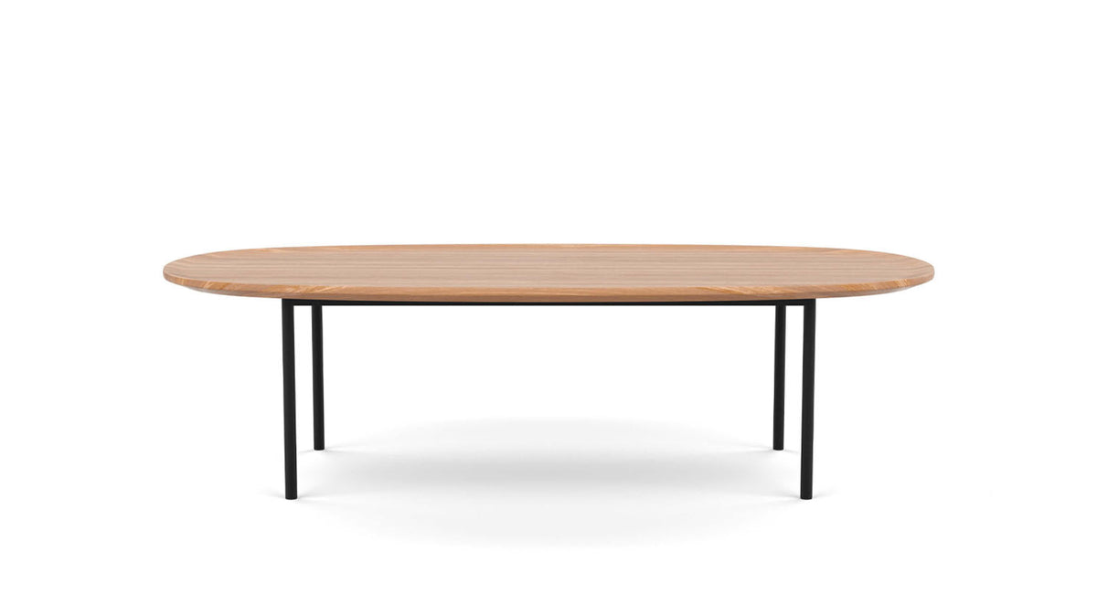 river oval coffee table