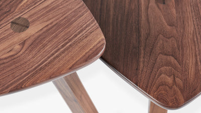 solana triangular end table