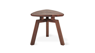 solana triangular end table