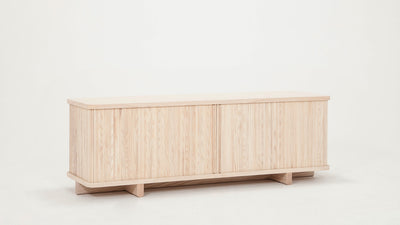 tambour 62" credenza