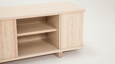 tambour 62" credenza