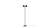 tandem floor lamp
