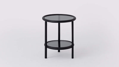 tubular end table