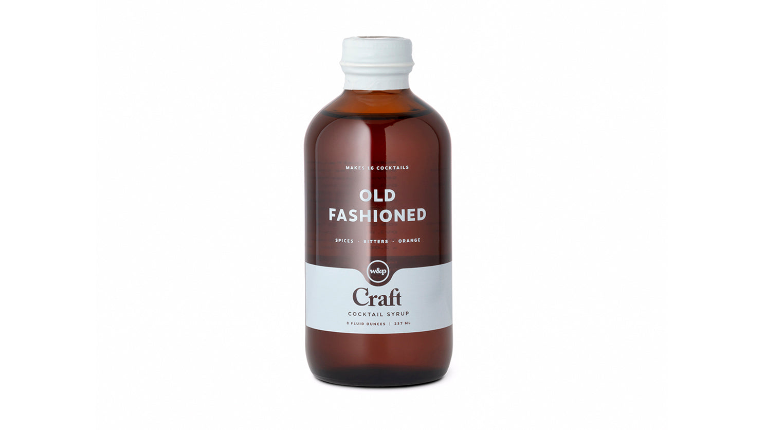 craft old fashioned cocktail syrup - 8oz