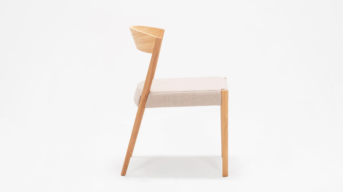 wren dining chair (wood back)