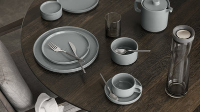 pilar coffee cup with saucer