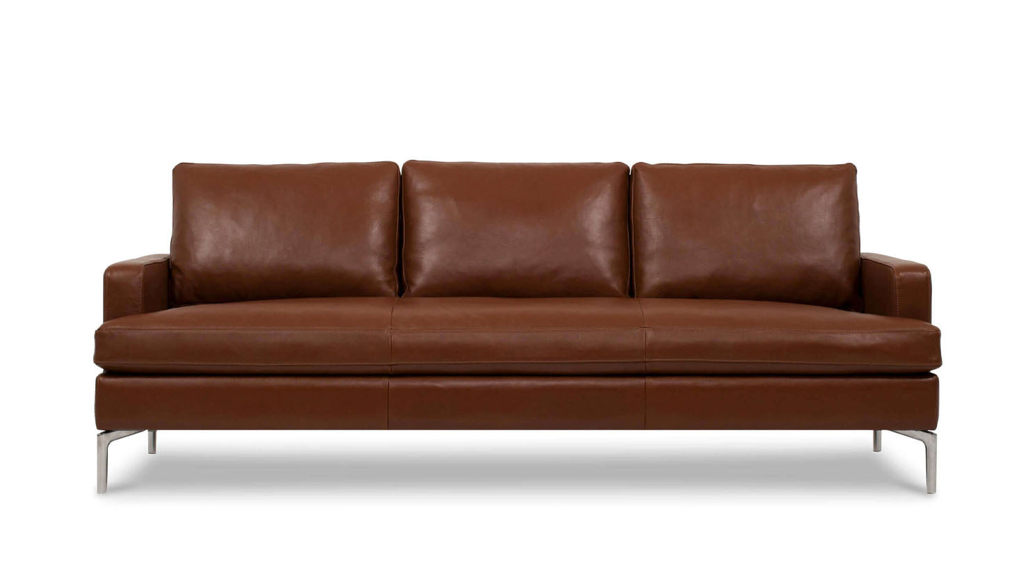 Eq3 on sale leather sectional