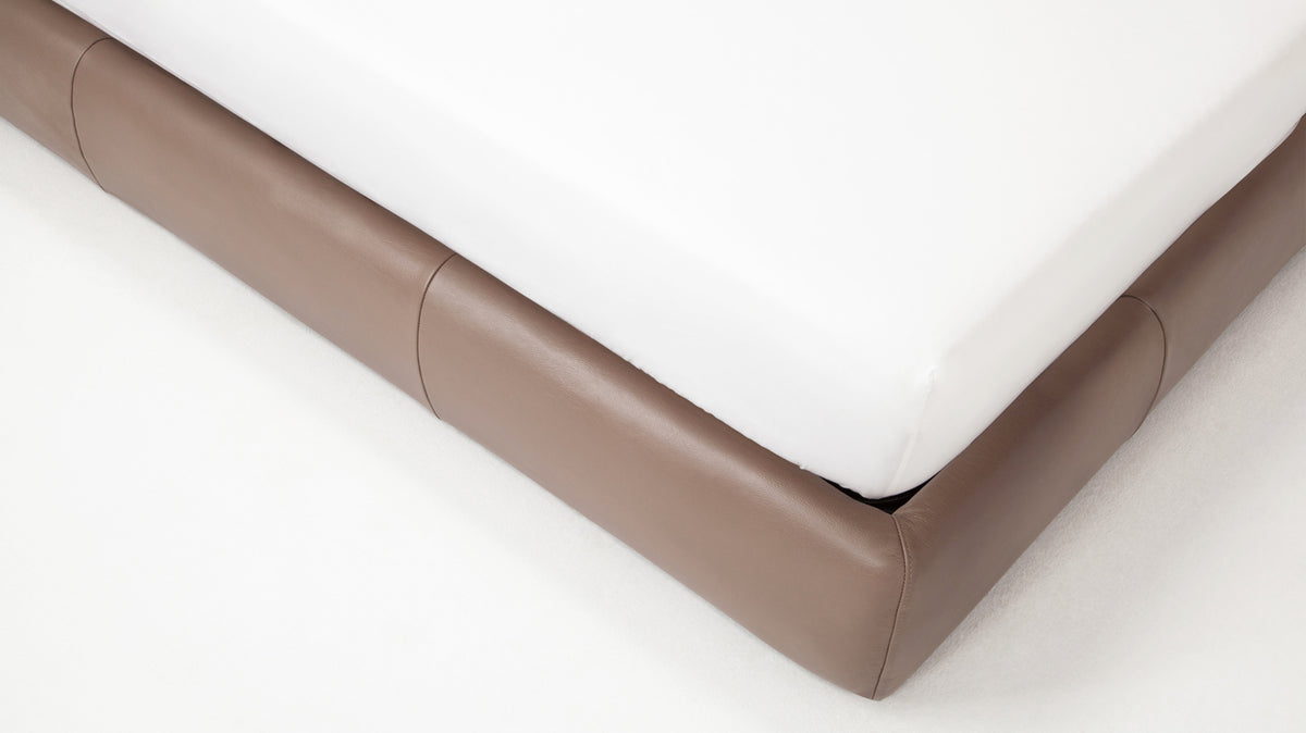 cello storage bed - leather
