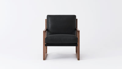chiara lounge chair - leather
