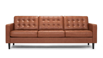reverie 92" sofa - leather
