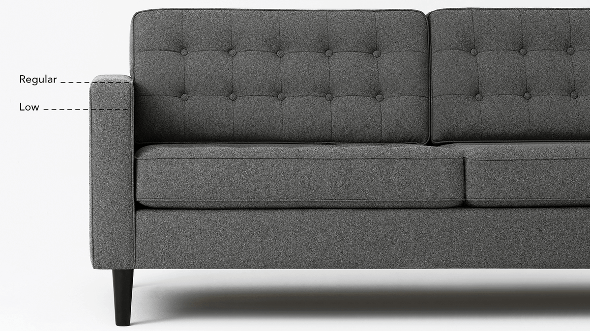 reverie 86&quot; sofa - fabric