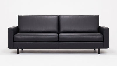 oskar 85" sofa - leather