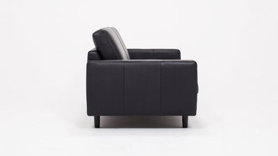 oskar 85" sofa - leather