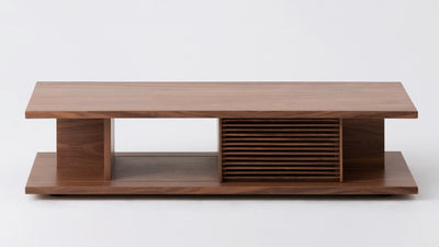 plank rectangular coffee table